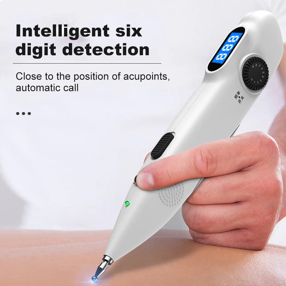 SIHAO Massage Acupuncture Pen with Digital Display Electro Acupuncture Point Muscle Stimulator Device Massage Equipment