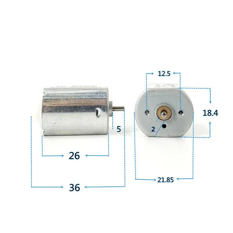 Japan MITSUM M22E-14 Mini 22mm Electric Motor DC 3V 5V 6V 15000rpm High Speed Large Torque Engine For Copier DIY Toy Car Boat