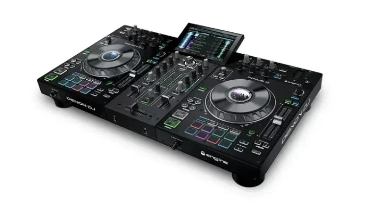New 4-Deck DJ Controller System w/ 10" Touchscreen, Standalone Unit, Summer Sales, Buy with Confidence