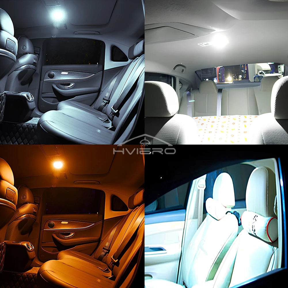 4x Cob 18SMD 24SMD 36SMD 48SMD White T10 W5w Car Led Clearance License Panel Lamp Auto Interior Reading Bulb Trunk Festoon Light