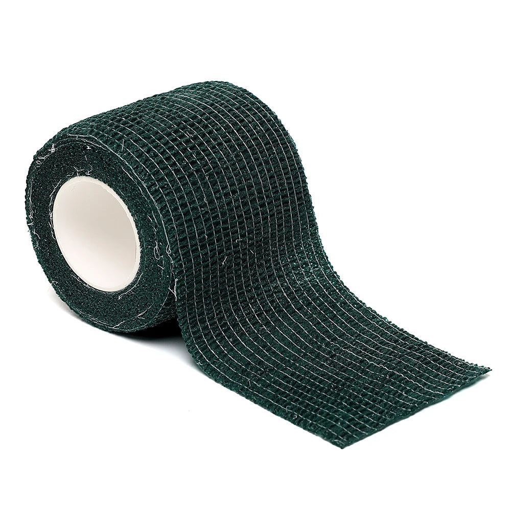 12pcs of 4.8-Meter Elastic Sports Self-Adhesive Bandages, Protecting Fingers, Ankles, Palms, and Shoulders, Knee Protection