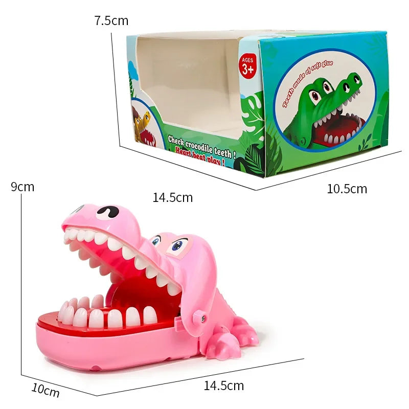 Bite Finger Crocodile Pinch Toy Classic Family Games Party Mischief Children's Lucky Games Stress Relief Toy Party Gifts New