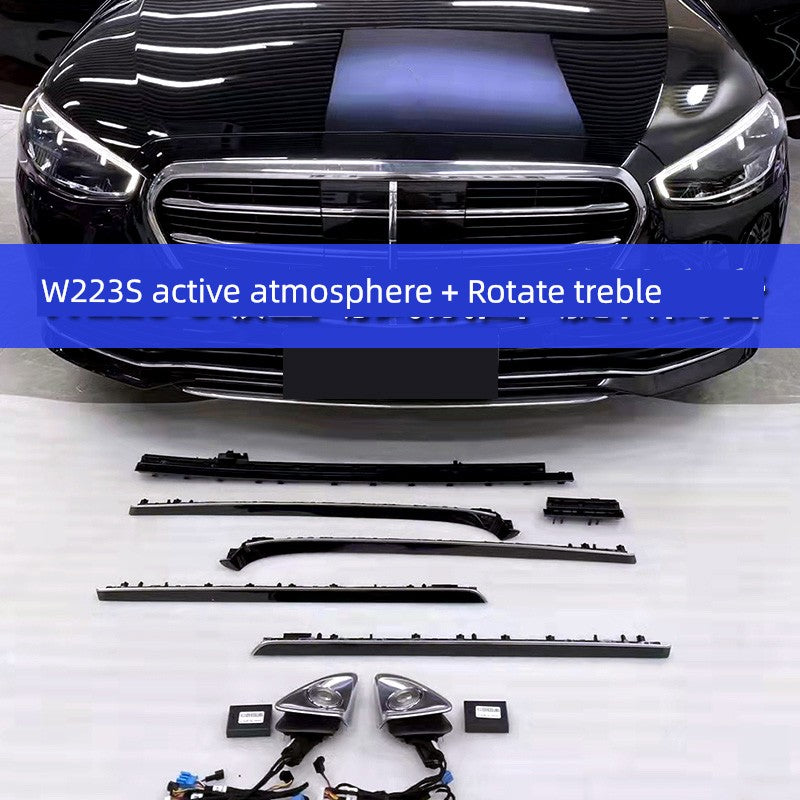 Applicable to Mercedes-Benz 21-25 S-Class Rotate Treble W223s-Class S350L/400L/500L Active Ambience Light