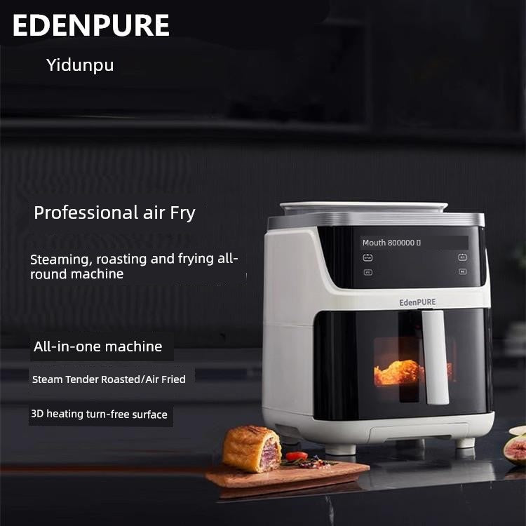 Cook smarter and healthier with this versatile steam air fryer—crispy, juicy, and steamed goodness all in one!