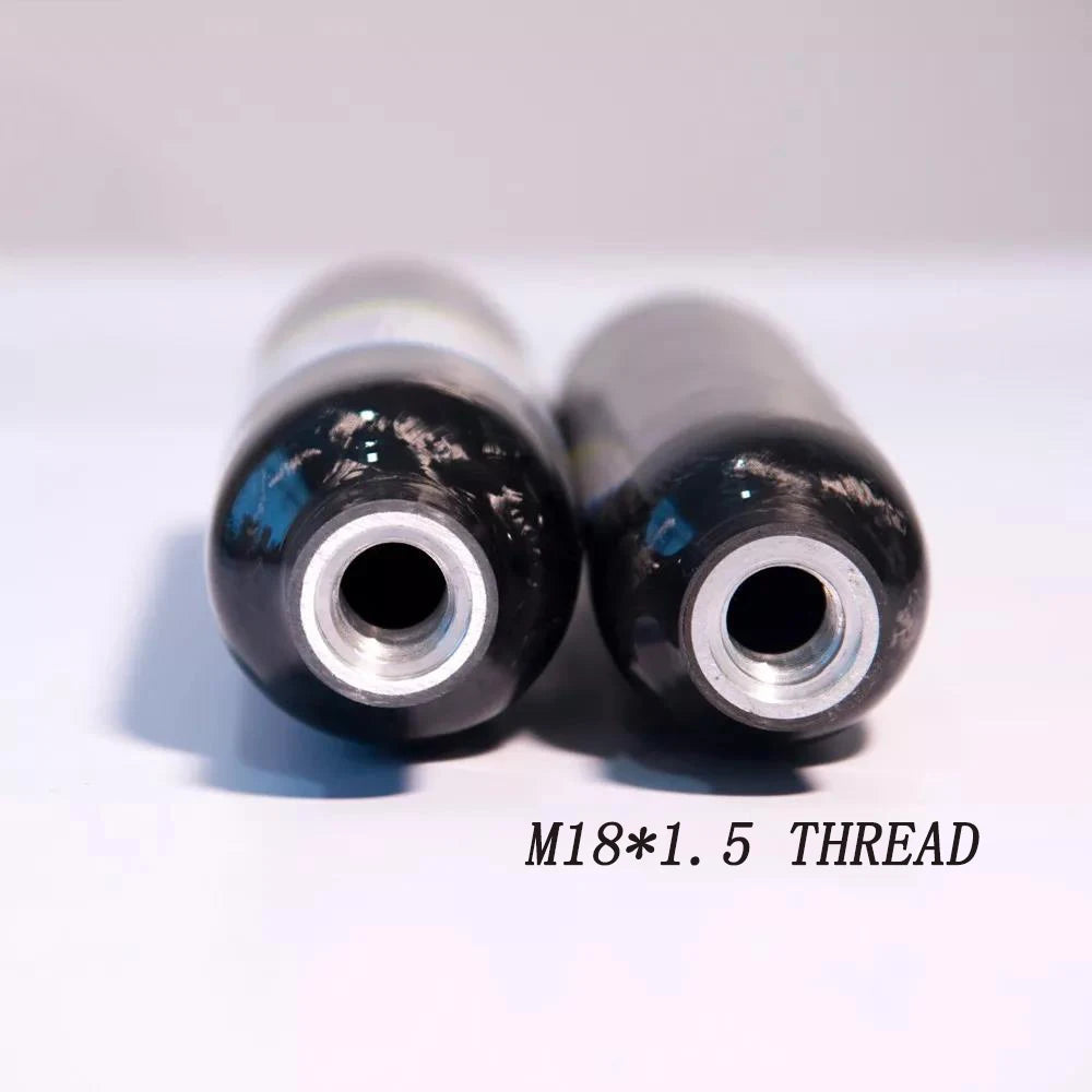 4500Psi 30Mpa 0.5L 0.42L 0.36L 500CC 420cc 360CC Carbon Fiber Cylinder Steel Bottle  Portable Tank M18*1.5 Thread