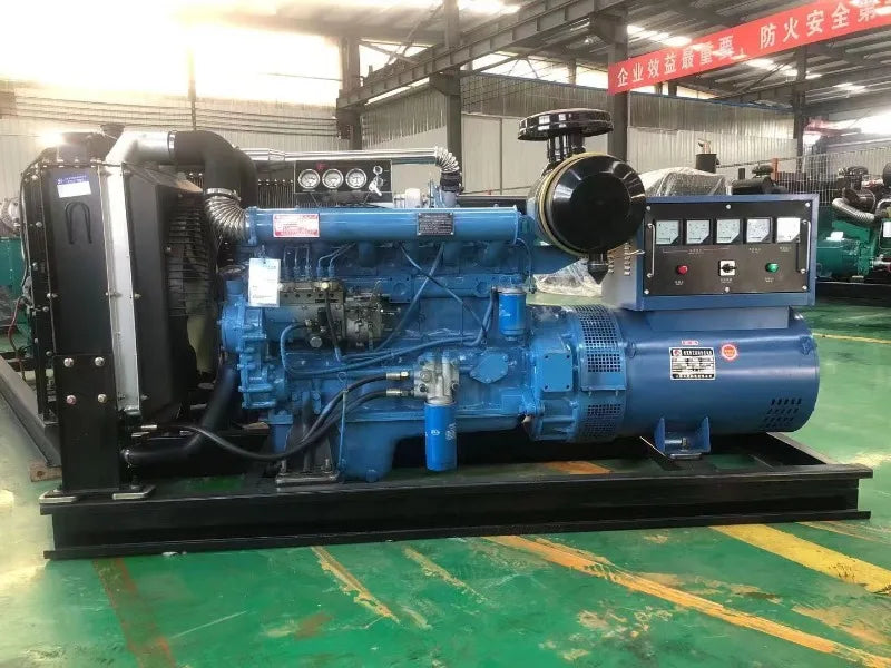 Heavy Duty 200KW Generator Set for Construction Site Water-Cooled System Low Fuel Consumption Continuous Operation Customized