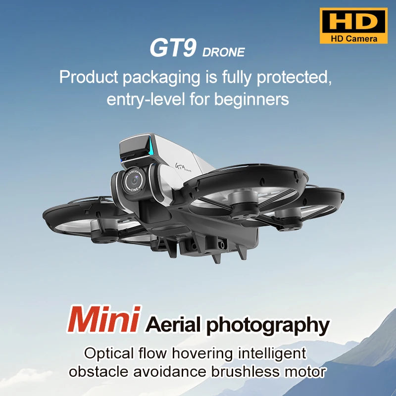 Lenovo GT9 Drone GPS Foldable Quadcopter Display Dual Lens 2.4G WiFi Optical Flow Positioning Powerful Brushless Motor HD Aerial
