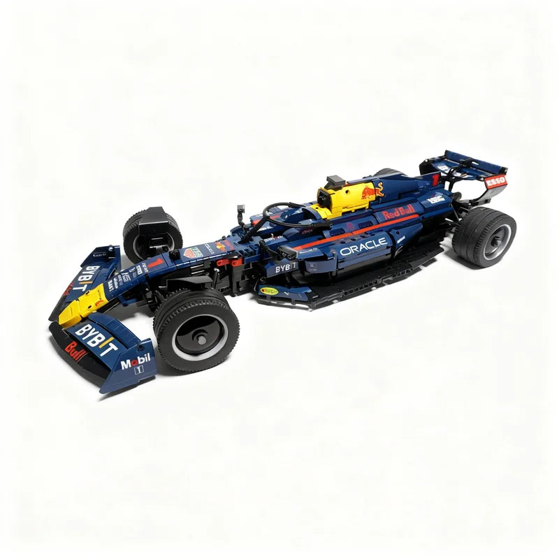 2545pcs MOC Technical Red Bull F1 RB18 1 8 Model Building Blocks Construction Kids Birthday Brick DIY Idea Christmas Gifts Toy