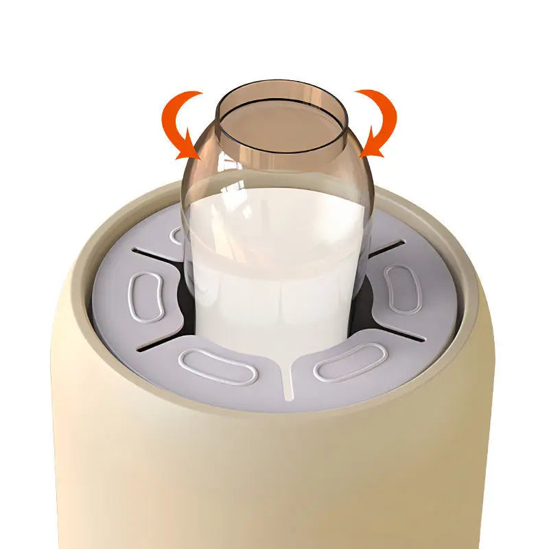 Mix up your baby’s milk on the go with this portable USB rechargeable baby bottle shaker—fast, convenient, and mess-free feeding!