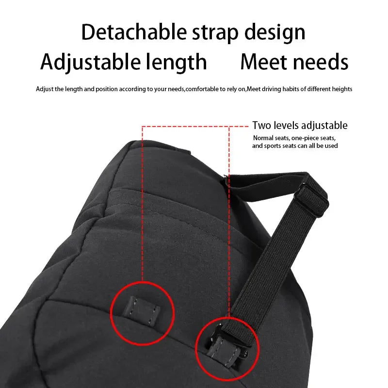 Car Neck Pillow Seat Headrest Lumbar Support Pillow Spine Protect Car Pillow Neck Rest Cushion For Xpeng Xiaopeng P5 P7 G9 G3i