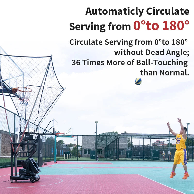 Foldable Remote Control Basketball Shooting Trainer Machine for College Players & Coaches
