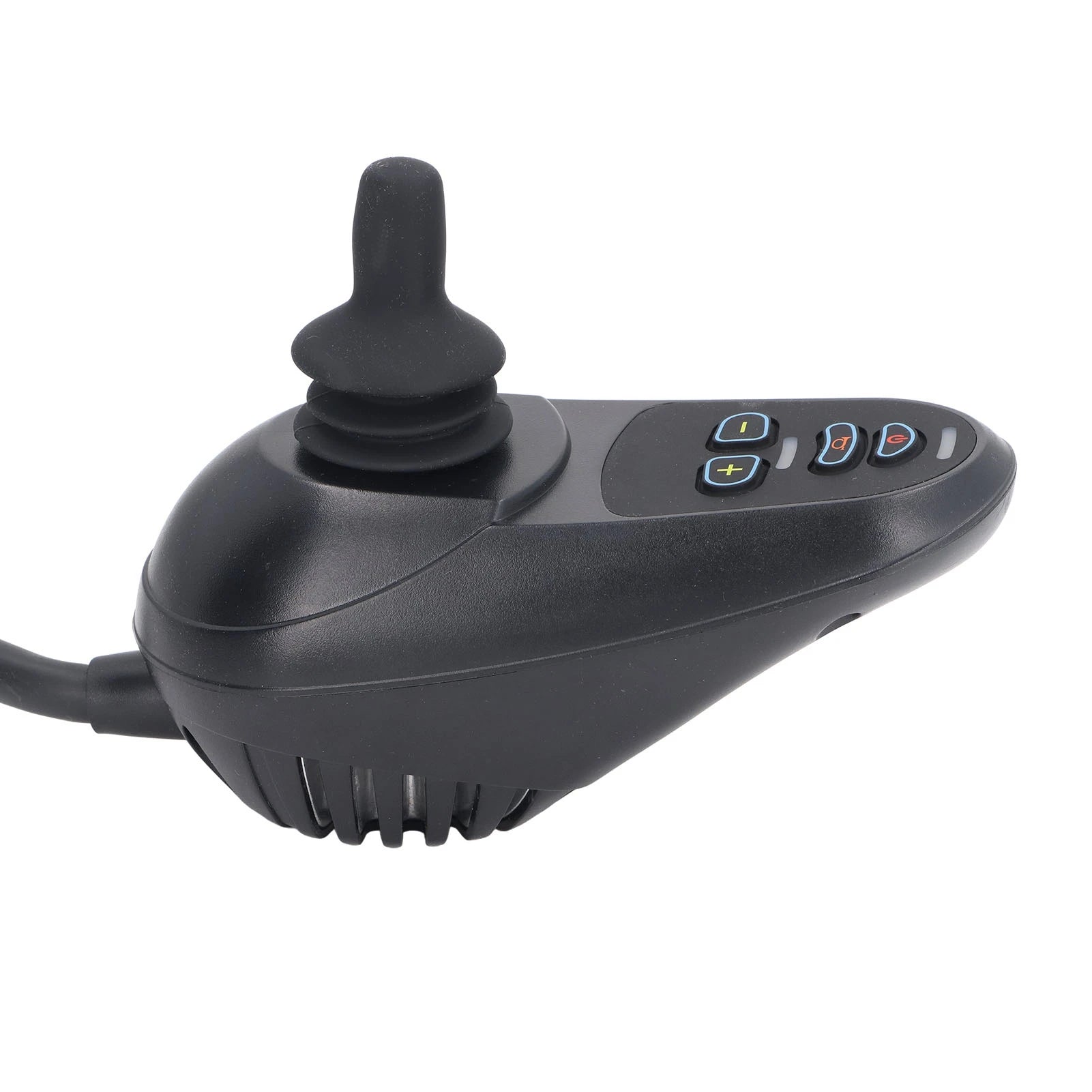 Enhance mobility with this electric wheelchair controller featuring smooth EABS braking, easy speed adjustment, and a responsive joystick for precise maneuvering and safe parking!