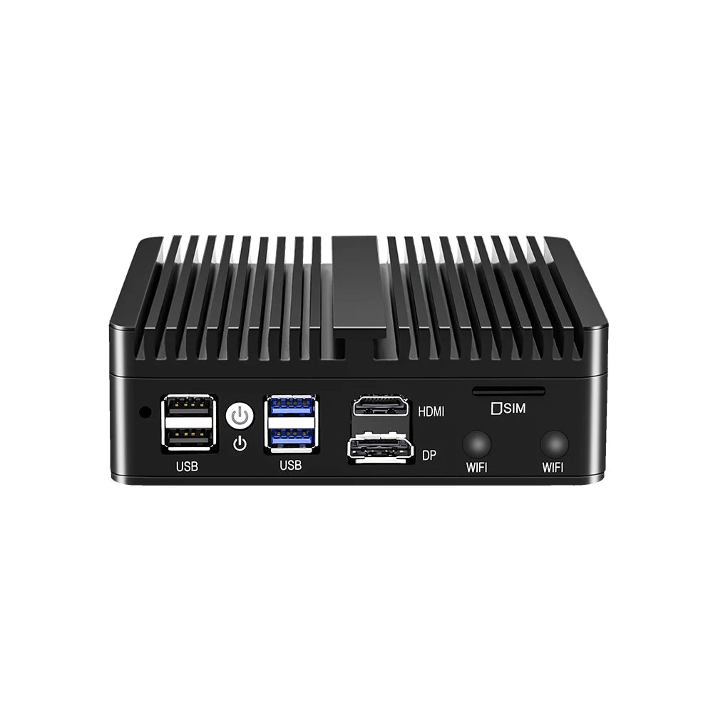 Topton 12th Gen Intel Twin Lake N150 Soft Router N5105 N6415 N6210 4*2.5G LAN Fanless Mini PC pfSense Firewall Appliance AES-NI