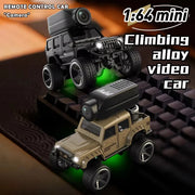 1:64 Mini RC Car 2.4G FPV HD Camera Drift Remote Control WiFi APP High-Speed Racing Stunt Cars Toy Gift for Kids Adults