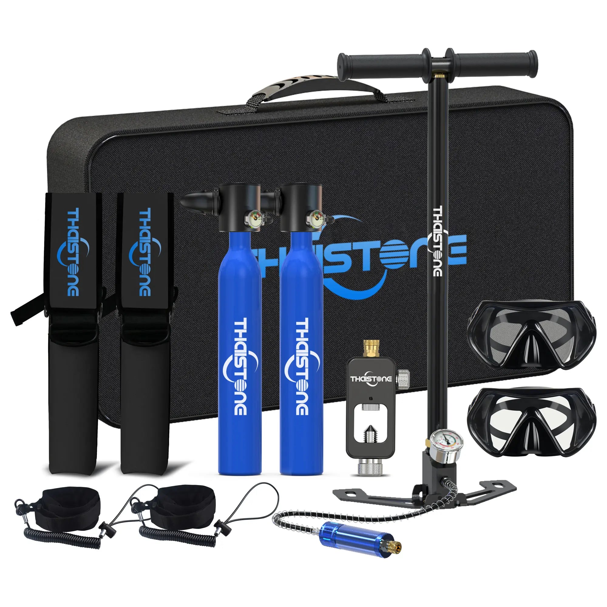 THAIITONEE-Mini Scuba Diving Tank, Underwater Swimming Swimmer, Cylinder Equipment, Dive Bottle, Oxygen, 0.5L, 5-10 Minutes