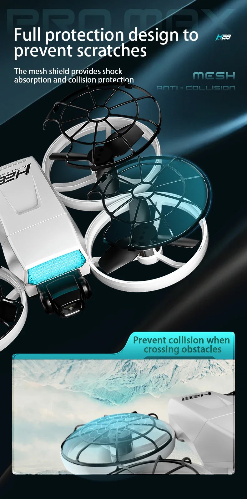 Drone 4k Profesional  Gimbal 360° obstacle avoidance 1KM Foldable RC with screen Quadcopter Dron