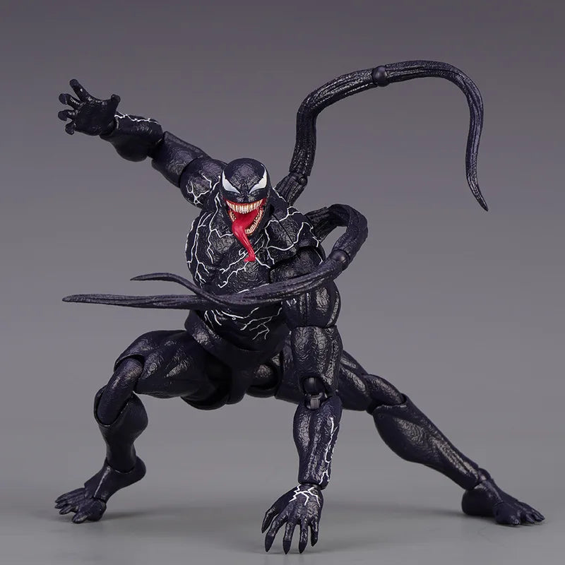 20CM SHF Anti-Venom Symbiote KO Articulated Action Figure Desktop ornament decoration Anime Fans Collectible Model Kit Toys Gift