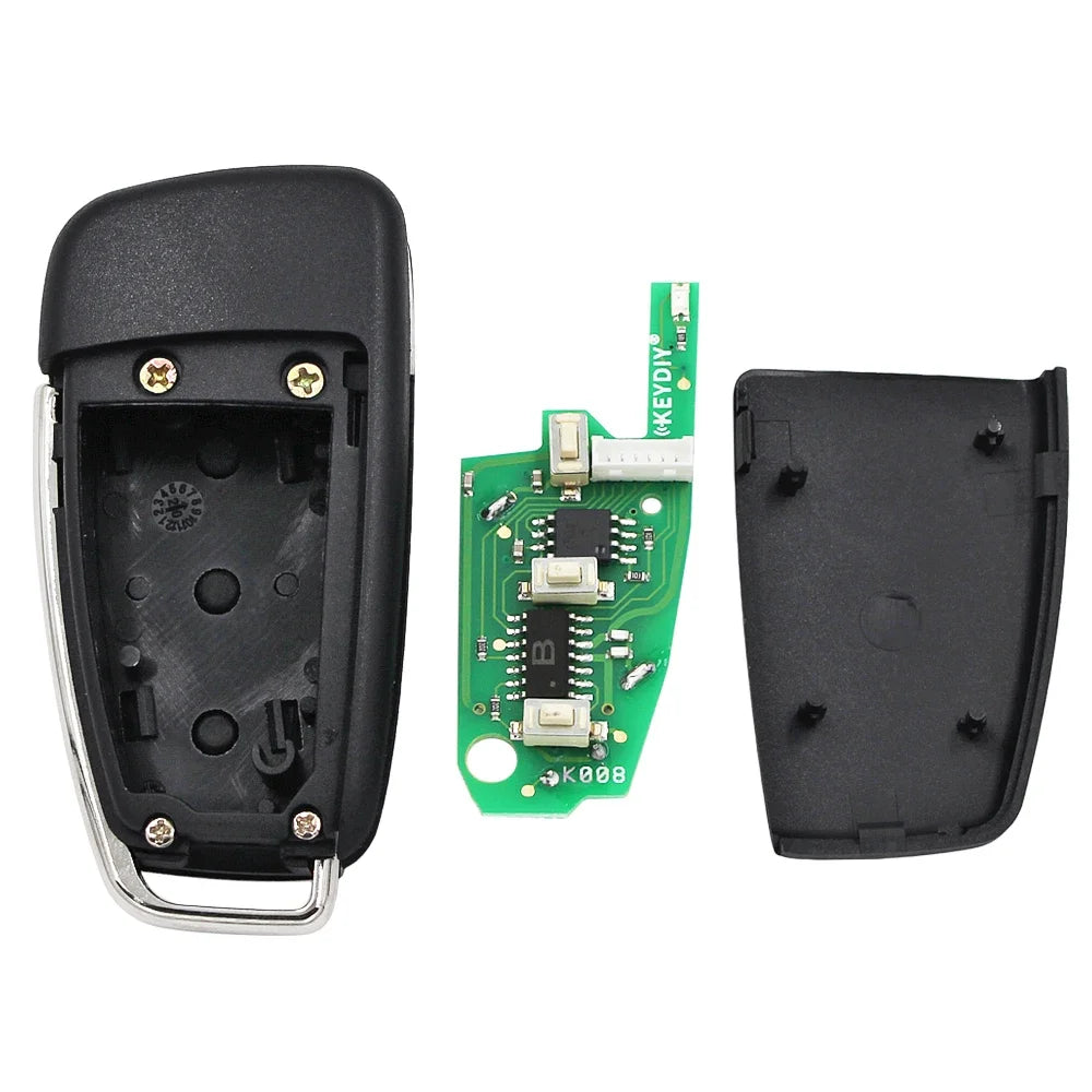 5pcs KEYDIY KD B02 Universal Remote Key B Series Remote Car Key for Audi A6 Style Car Key for KD900 KD900+ URG200 KD-X2 Mini