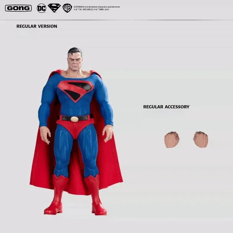 【SHIP IMMEDIATELY】GONG Studio DC Kingdom Come Superman / Shazam 1/12 Scale Action Figure Gift Toy Collectible
