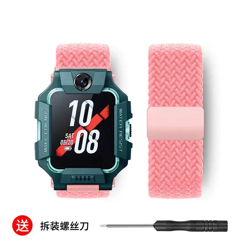 Braided Loop For Children Kid Smart Watch Magnetic Elastic Wristband for Imoo Xiaotiancai Watch Phone D2 Wristband Replacement