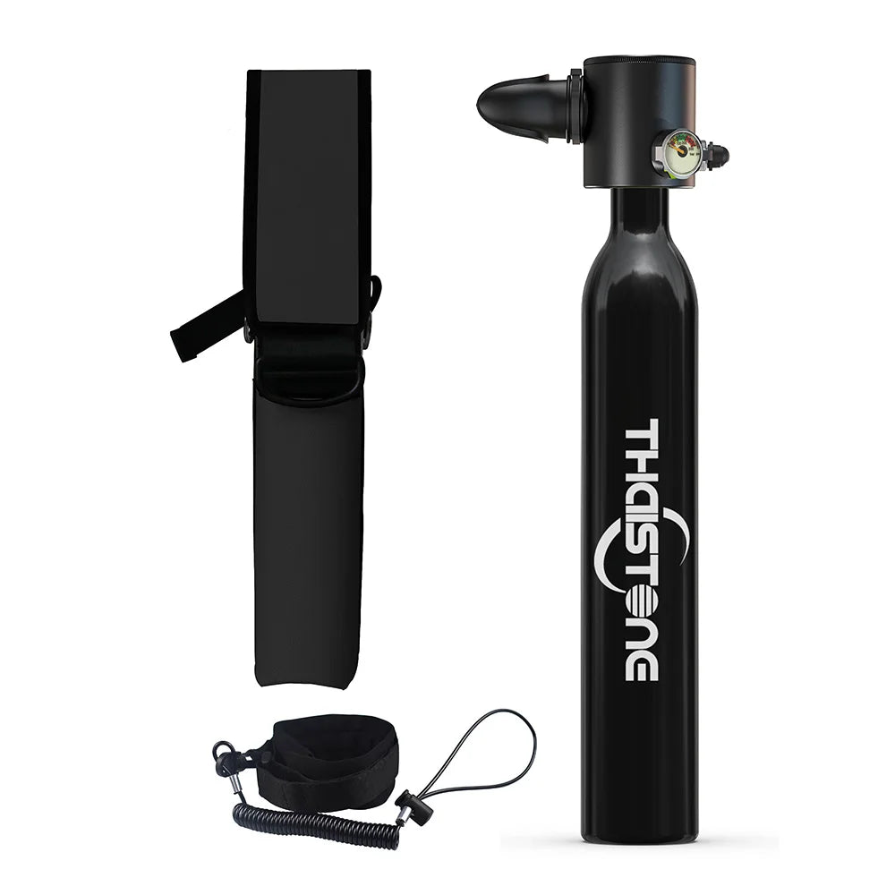 THAIITONEE-Mini Scuba Diving Tank, Underwater Swimming Swimmer, Cylinder Equipment, Dive Bottle, Oxygen, 0.5L, 5-10 Minutes