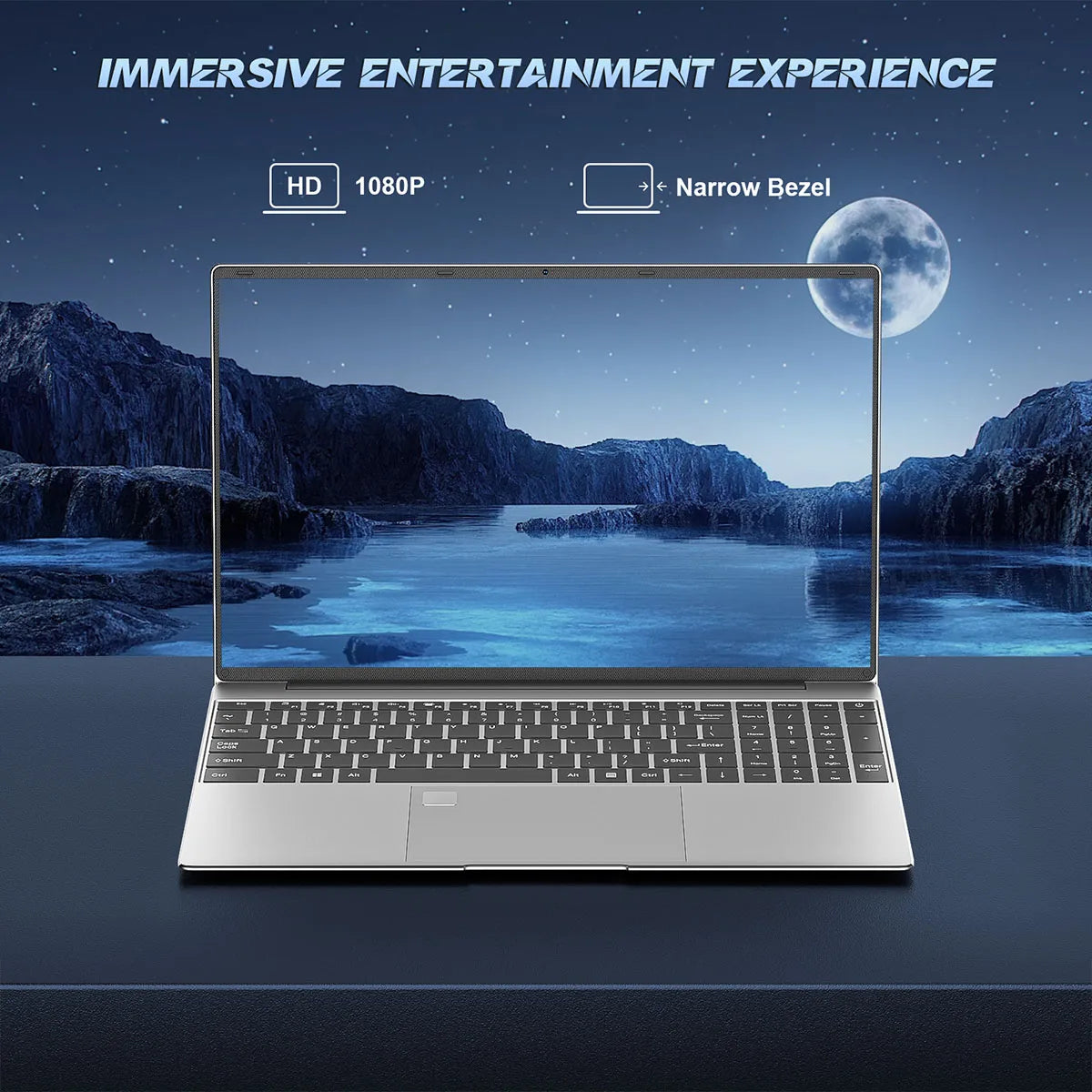 2025 Laptop 15.6 Inch 32GB Ram DDR4 2048GB SSD Windows 11 Notebook Pc Gamer Intel N5095 Office Computer WIFI Backlit Fingerprint