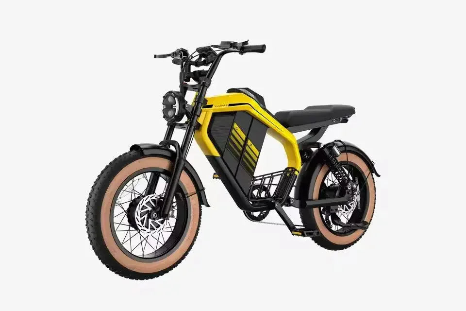 E-Bike 2000W Motor 52V40AH All-terrain Fully Suspended Off-road Motorcycle Electric Bike 20*4.0-inch Fat Tire  Electric Bicycle