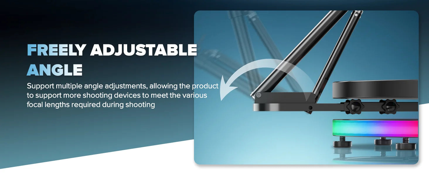 360 Photo Booth for Video with App Control Rotating 360photo Booth Degree Photobooth Machine with RGB Ring Light for Party Event