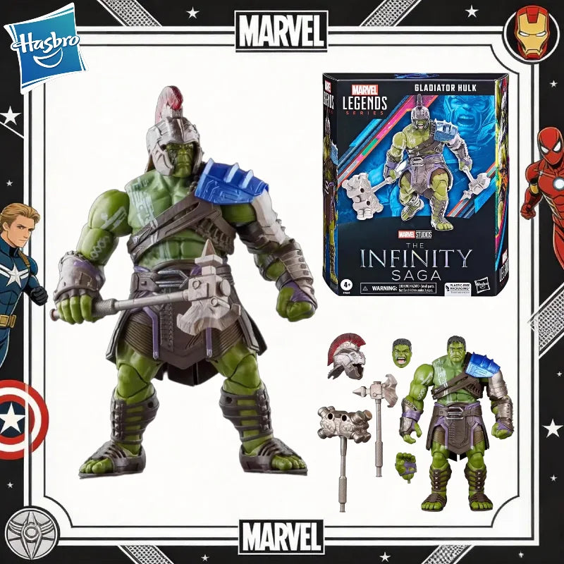 【IN STOCK】Original Hasbro Marvel Legends Gladiator Hulk Anime Figure Model Gift Toy