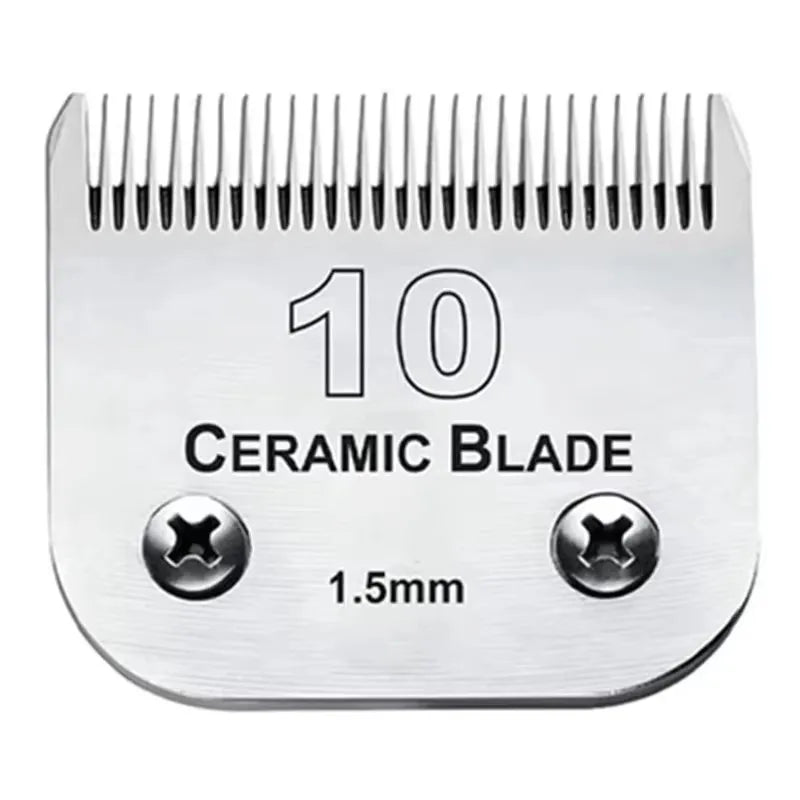 Detachable Pet Dog Cat Grooming Clipper Ceramic Blade Compatible with Most Andis,Oster A5,Wahl KM10 Series Animals Clippers