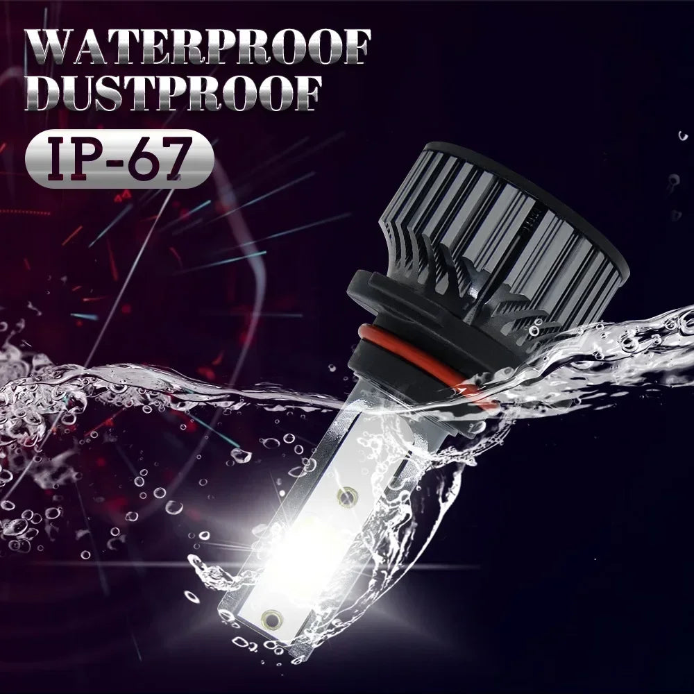 Car Headlight Bulbs 8000K 500000LM H7 H4 H1 H8 H11 LED Light H7 H11 H8 LED Fog Auto Lamp 6000K 5570 9005 9006 9012 12V Turbo 24V