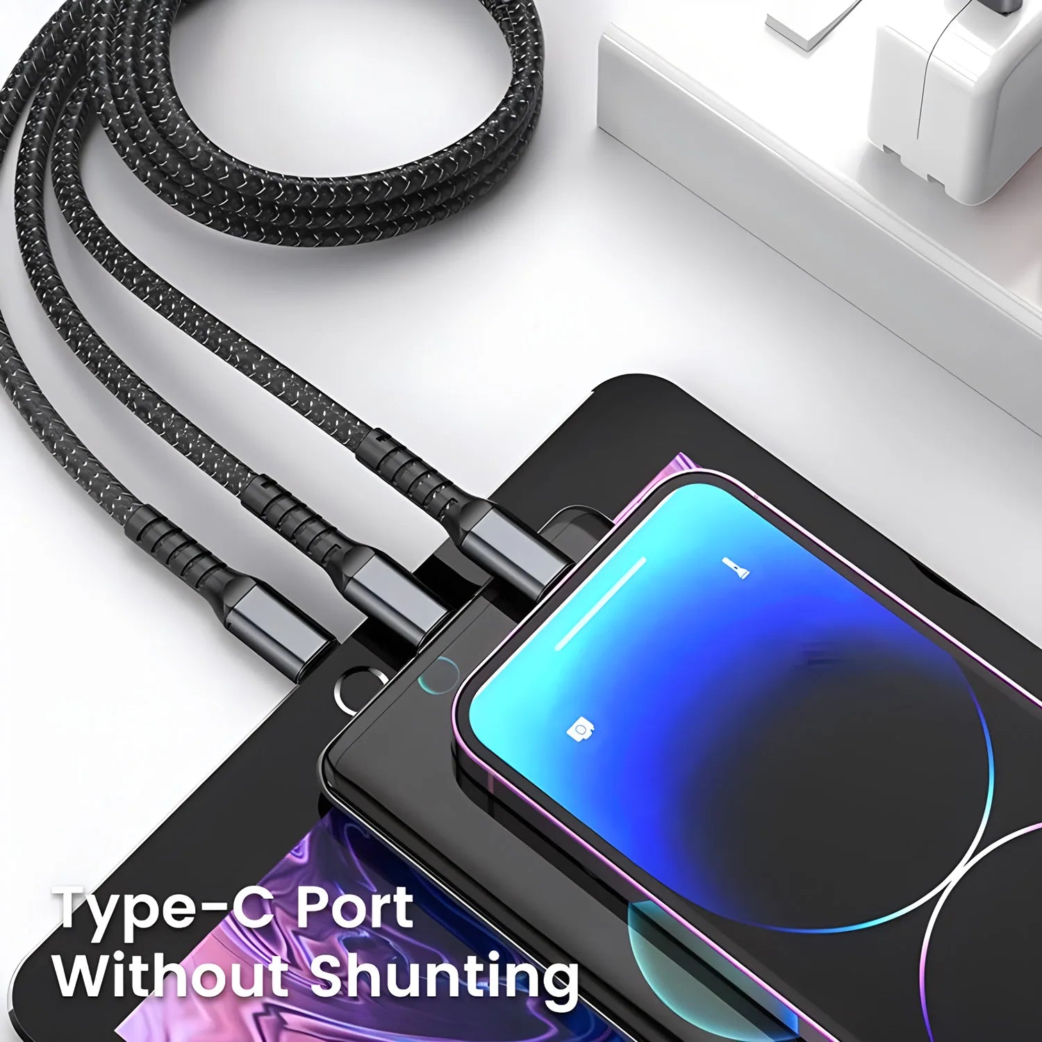 Super Fast Charging Cable Universal with Type C Usb