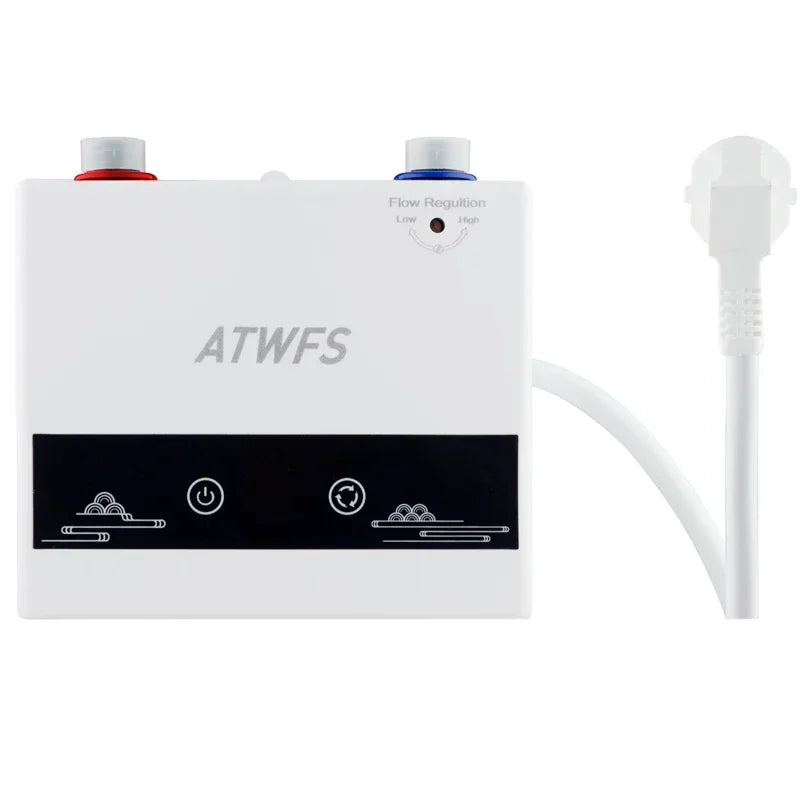 Enjoy quick and reliable hot water with this portable 220V 4600W instant water heater—perfect for bathroom showers and home kitchen heating!