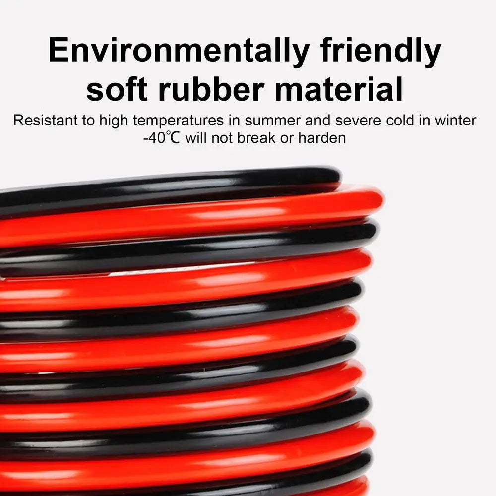 3/4 meters 1500A Car Battery Jump Starter Cable Booster Cable Clamps Emergency Jump Starter Leads Van SUV Double-ended Clips