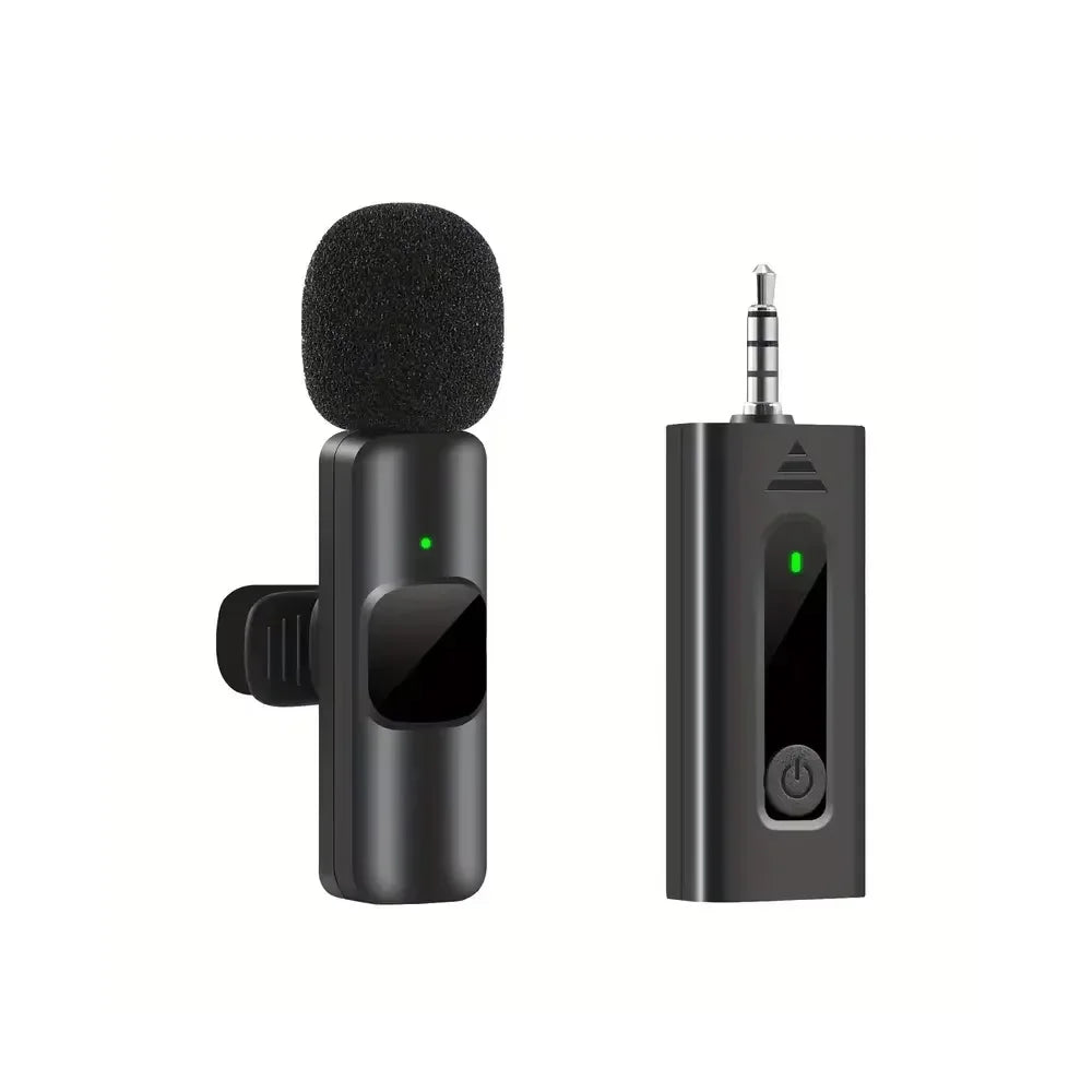 NEW Wireless Lavalier Microphone for Live Streaming/YouTube/TikTok/Facebook Live Noise Reduction Mic For iPhone/Android