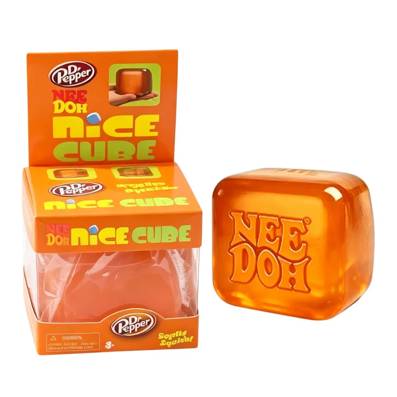 NeeDoh Nice Cube Series of Products Stress Relief Toy Soft Squeeze Fidget Cube for Kids & Adults  Anxiety Relief Sensory Toy