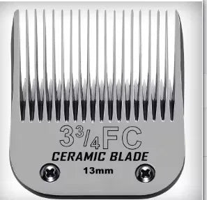Detachable Pet Dog Cat Grooming Clipper Ceramic Blade Compatible with Most Andis,Oster A5,Wahl KM10 Series Animals Clippers