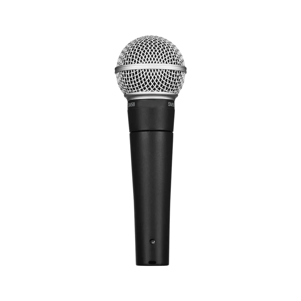 Deliver crystal-clear vocals with this dynamic handheld microphone—perfect for live performances, speeches, and recordings!