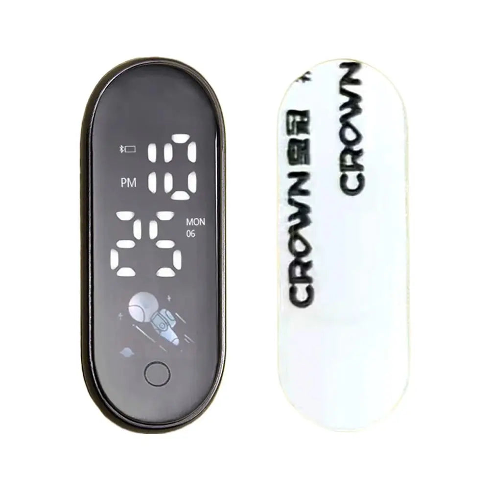 Luminous Motorcycle Car Clock Auto Internal Stick-On Mini Sport Waterproof Watch Mechanics Led Clocks Auto Ornament Accessories