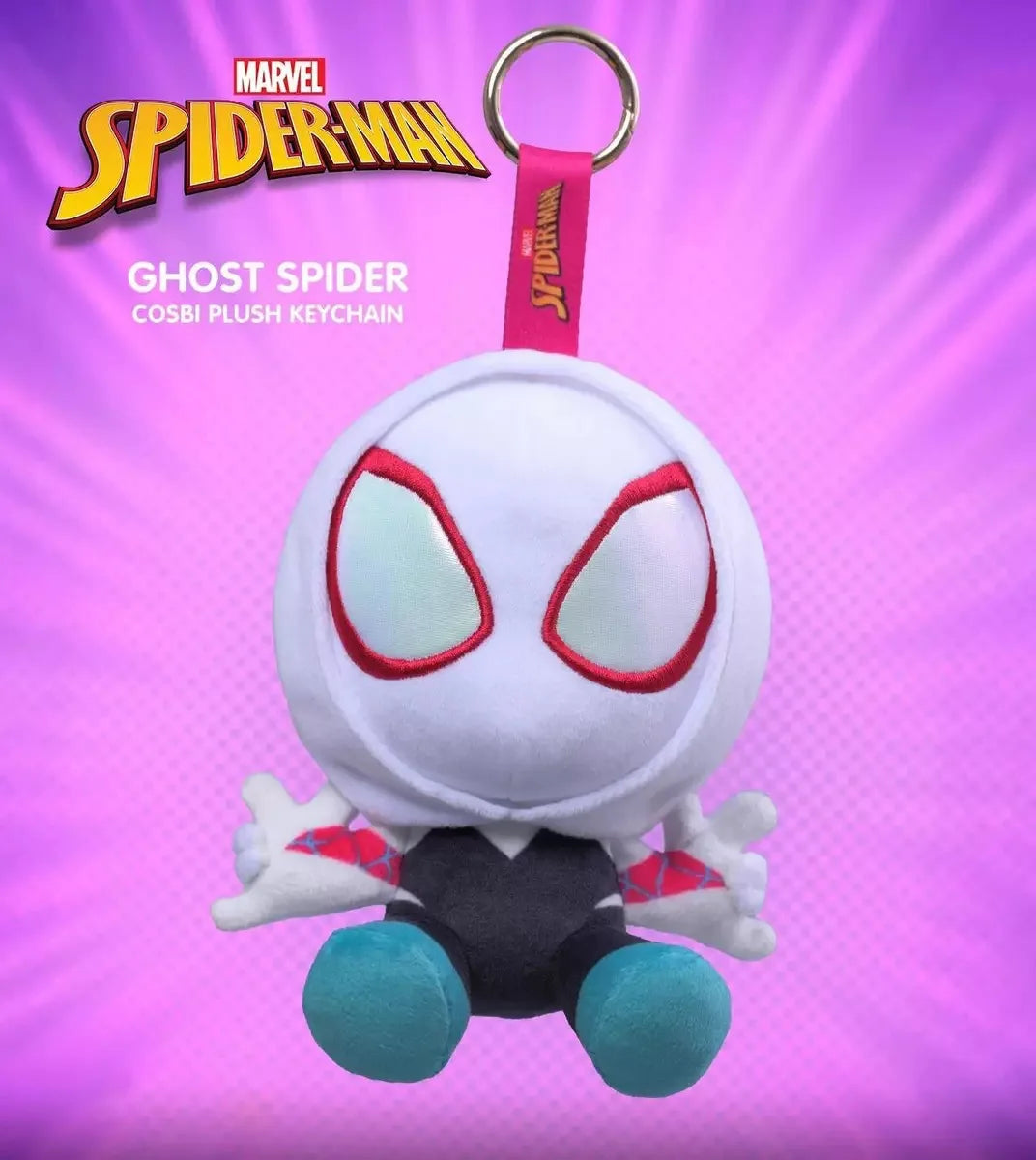 Spider Man Series Blind Box Cosbi Plush Anime Peripheral Figurines Backpacks Pendants Ornaments Surprise Gift for Boys