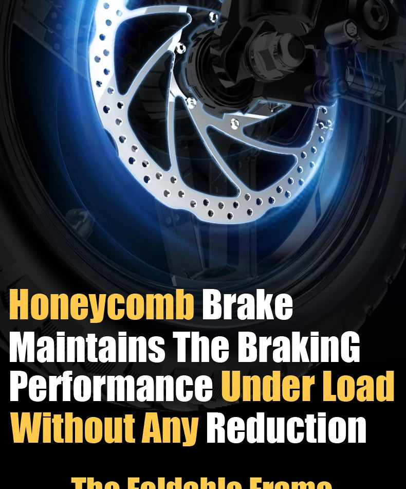 Ride comfortably on this electric scooter with weight-bearing pedals, a powerful 500W motor, and a waterproof lithium battery for a reliable and enjoyable commuting experience.