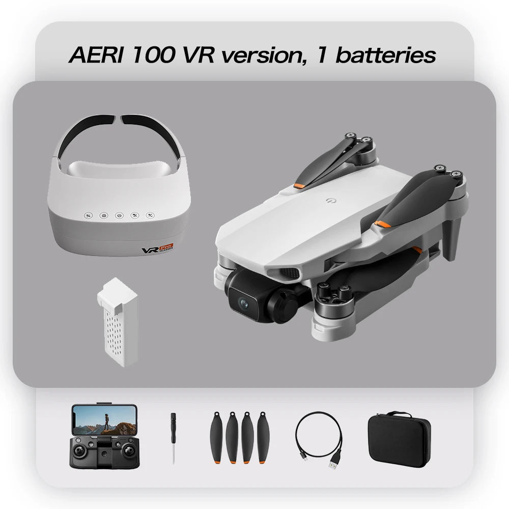 Lenovo Aeri100/Aeri100VR Remote Control Drone 5G WIFI RC Dron Quadcopter Obstacle Avoidance 8K HD Dual Camera FPV Mini Dron Toys