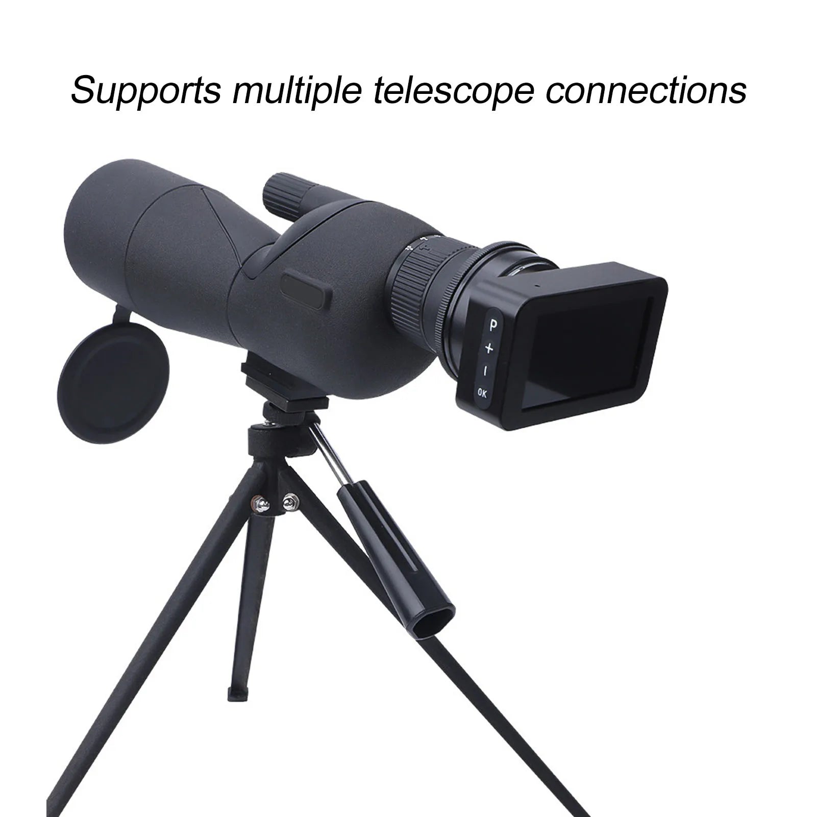 Telescope Eyepiece Camera for Astronomy 4K 3 Inch Color Display Electronic Eyepiece Astrophotography Planetary and Bird Watching