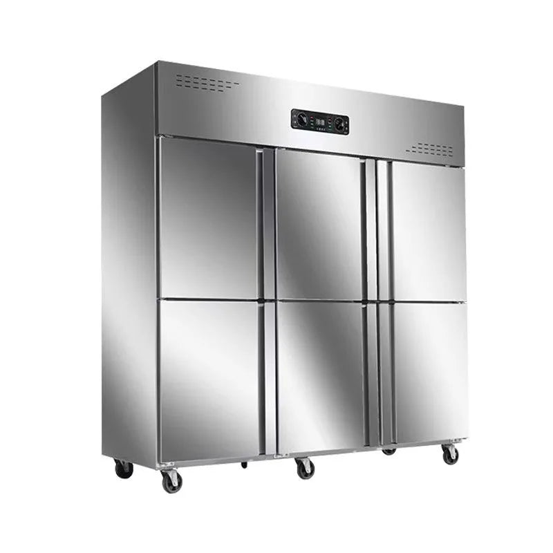 4-Door Commercial Freezer Refrigerator