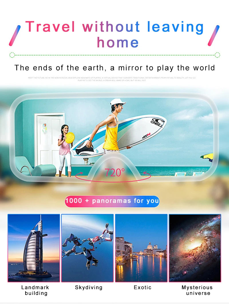 VR Glasses 3D Virtual Reality Headset