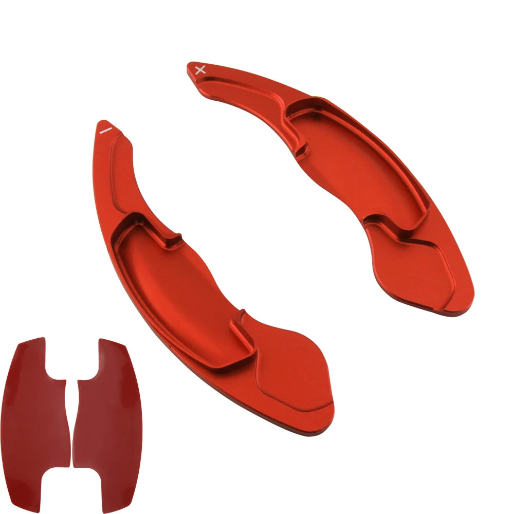 For Honda E City HR-V Vezel e:HEV Advance 2022-2024 Car Steering Wheel Shift Paddles Shifter Extension Car Accessories Stickers