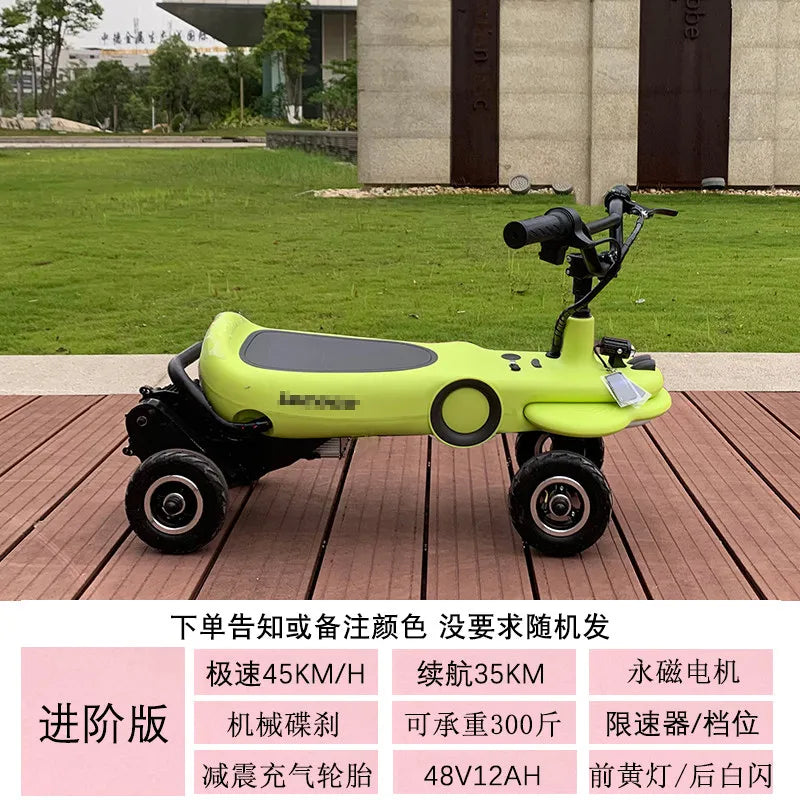 Adult Electric Hoverboard Self-Balancing Scooter Long Range Fast Speed Drift Commuter