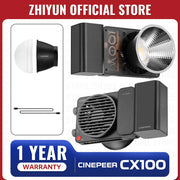 ZHIYUN Official CINEPEER CX100 100W Pocket Video Light Handheld LED COB Light Photography Fill Light For Live Streaming Outdoors