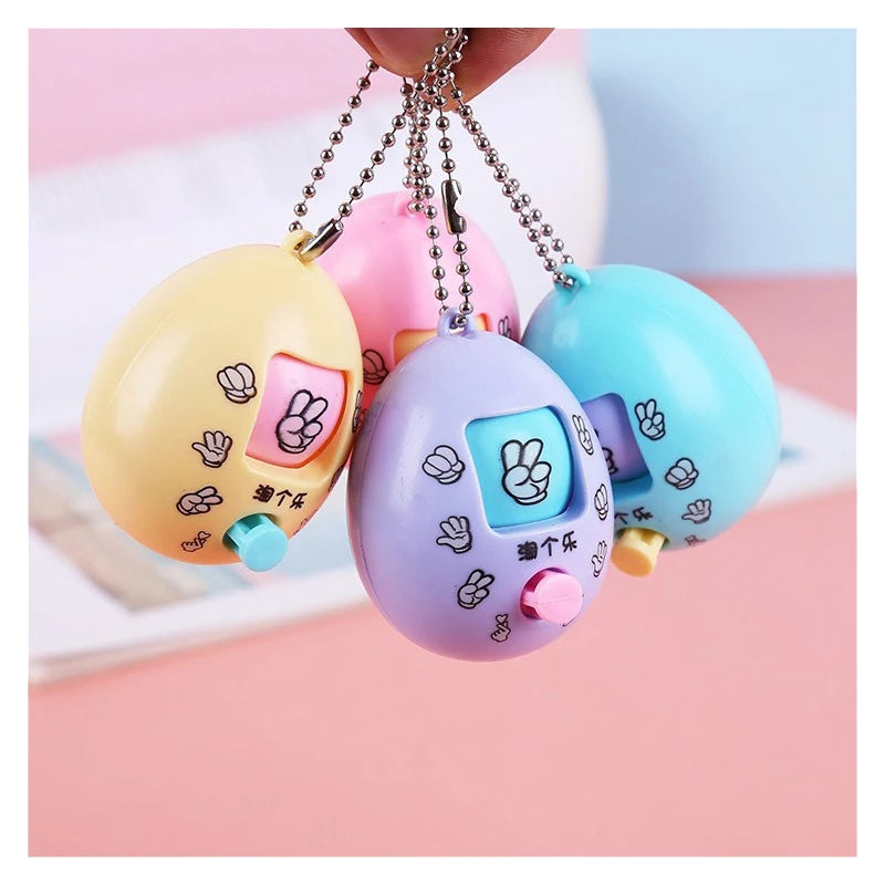 2-10pcs Stone Paper Scissors Game Stress Relief Sensing Toy Parent Child Boy Girl Birthday Party Interactive Party Game