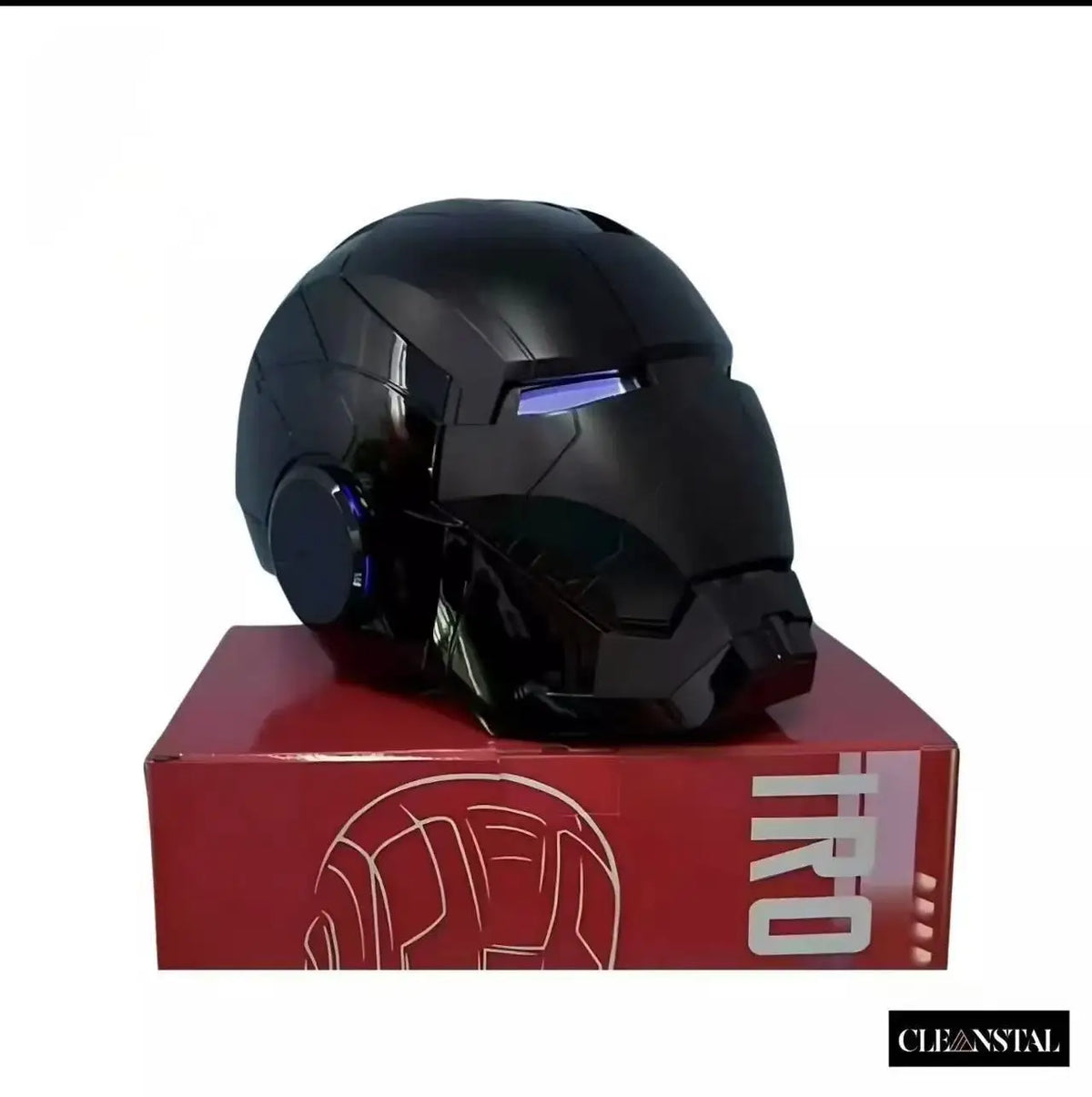 Iron Man Mk5 Helmet 1:1 Wearable Voice Control 3 Modes LED Light Jarvis Mask Open/Close Adult Cosplay Collectible Gift